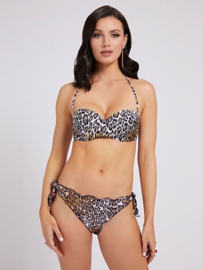 Guess All Over Print Kadın Bikini Altları Animalier | TR-843534