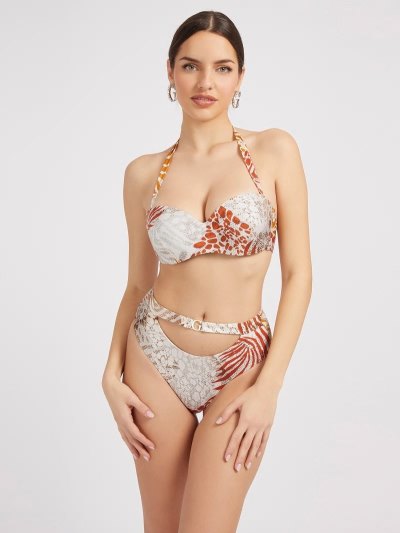 Guess All Over Print Kadın Bikini Altları Renkli | TR-963365