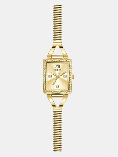 Guess Crystal Analogue Kadın Saat Gümüş | TR-457428