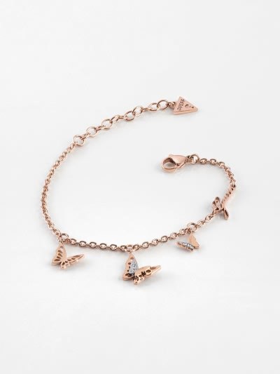 Guess Fly Away Kadın Bileklik Pembe Altın | TR-724649