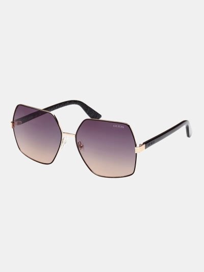 Guess Geometric Sunglasses Model Kadın Güneş Gözlüğü Siyah | TR-754812