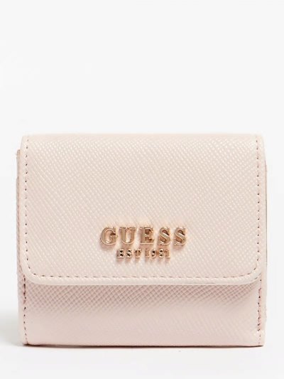 Guess Laurel Saffiano Credit Kadın Kartlık Pembe | TR-861236