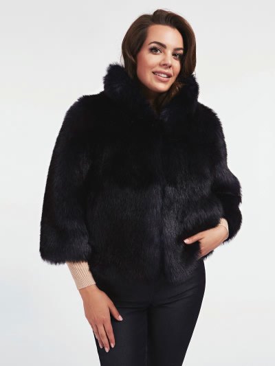 Guess Marciano Faux Fur Kadın Ceket Koyu Mavi | TR-316770