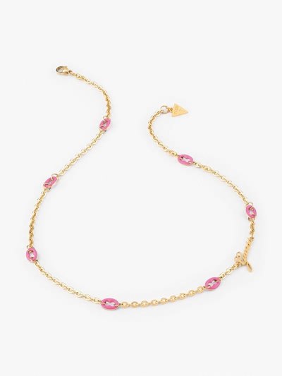 Guess "Pop Links" Kadın Kolye Pembe | TR-631628