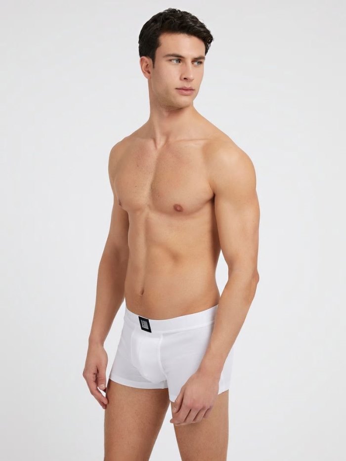 Guess 3 Pack Logo Erkek Boxers Siyah | TR-224610