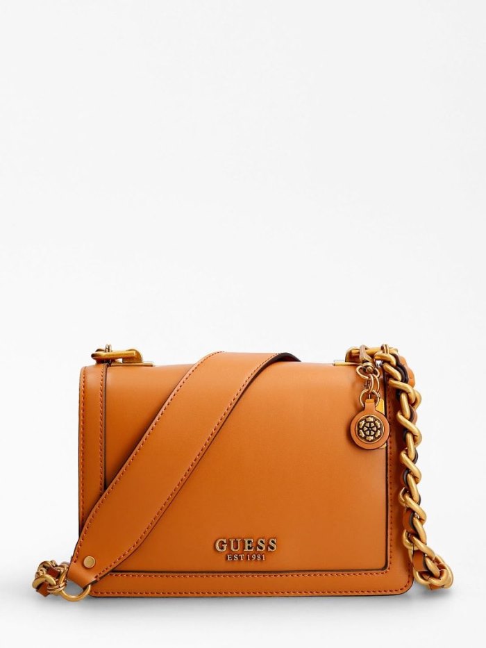 Guess Abey Mini Kadın Çapraz Askılı Çanta Turuncu | TR-148181