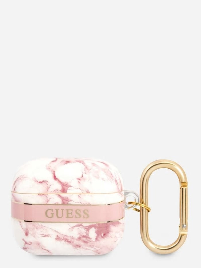 Guess Airpods 3 Marble Kadın Case Pembe | 65IOU8X4