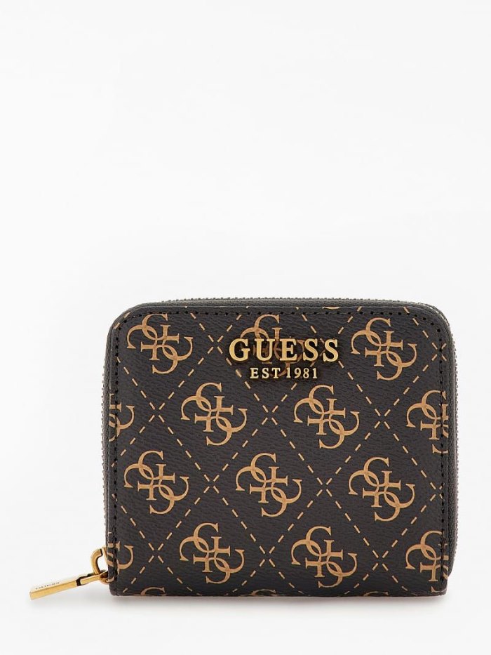 Guess Alexie 4g Logo Mini Kadın Cüzdan Kahverengi | TR-414904