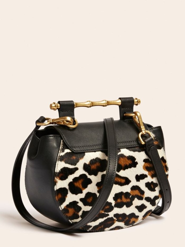 Guess Alia Real Deri Mini Kadın Çapraz Askılı Çanta Animalier | TR-553005