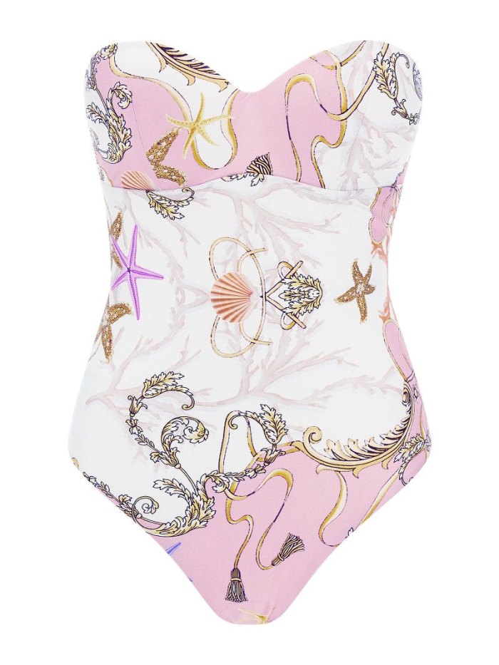 Guess All Over Print Kadın One Piece Swimsuits Multi | TR-060494