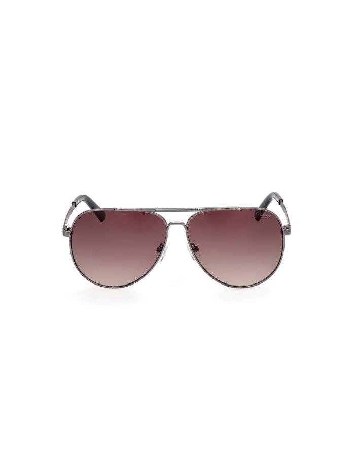 Guess Aviator Sunglasses Model Erkek Güneş Gözlüğü Gri | TR-697917