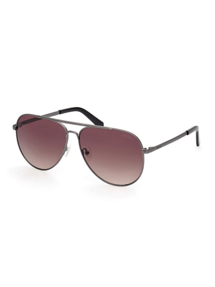 Guess Aviator Sunglasses Model Erkek Güneş Gözlüğü Gri | TR-697917