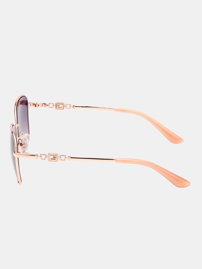 Guess Butterfly Sunglasses Model Kadın Güneş Gözlüğü Pembe | TR-997624