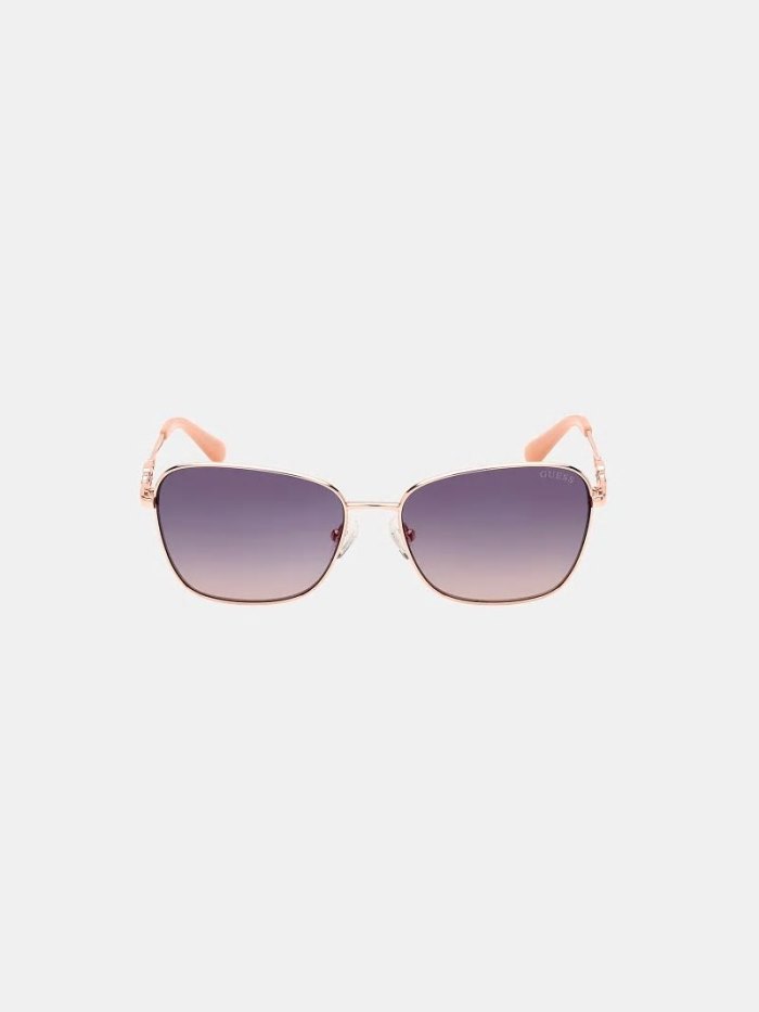 Guess Butterfly Sunglasses Model Kadın Güneş Gözlüğü Pembe | TR-997624