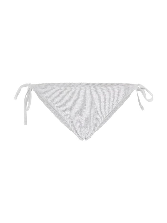 Guess Crinkle Brief Kadın Bikini Altları Beyaz | TR-629803