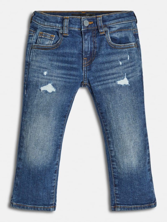 Guess Denim Slim Fit Çocuk Pantolonlar Mavi | TR-961796