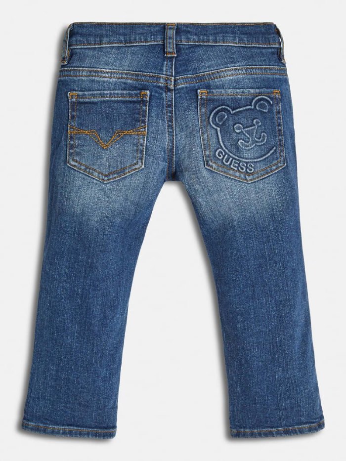 Guess Denim Slim Fit Çocuk Pantolonlar Mavi | TR-961796