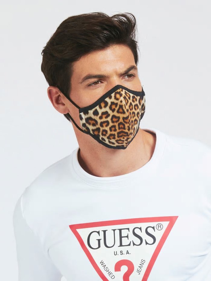 Guess Face Mask Erkek Yüz Maskesi Animalier | TR-880835