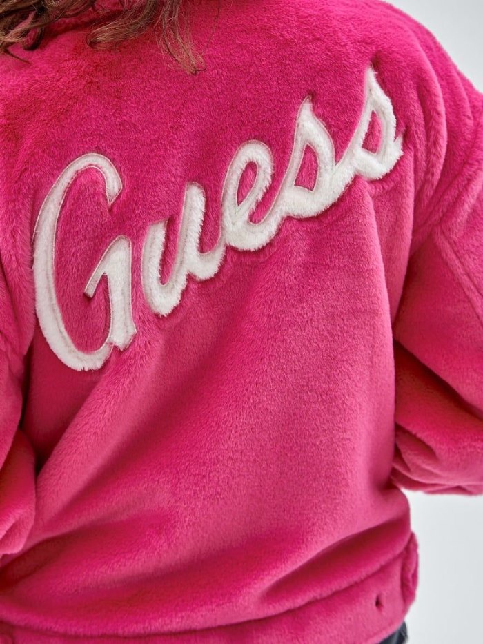 Guess Faux Fur Kadın Ceket Pembe | TR-070658