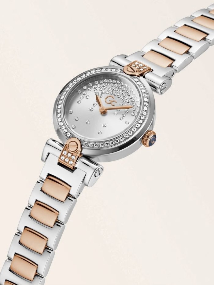 Guess GC Crystal Analogue Kadın Saat Pembe Altın | TR-784721