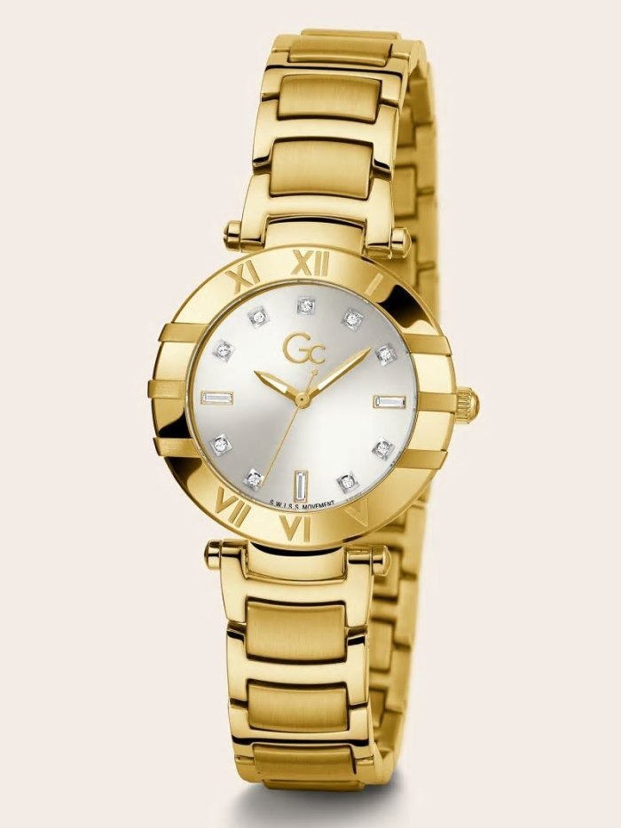 Guess GC Quartz Analogue Kadın Saat Sarı Altın | TR-279249