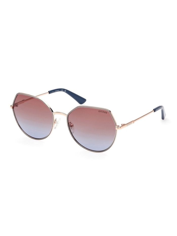 Guess Geometric Sunglasses Model Kadın Güneş Gözlüğü Pembe | TR-838117