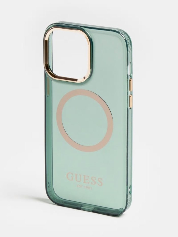 Guess Iphone 14 Pro Max Magsafe Kadın Cover Yeşil | TR-362700