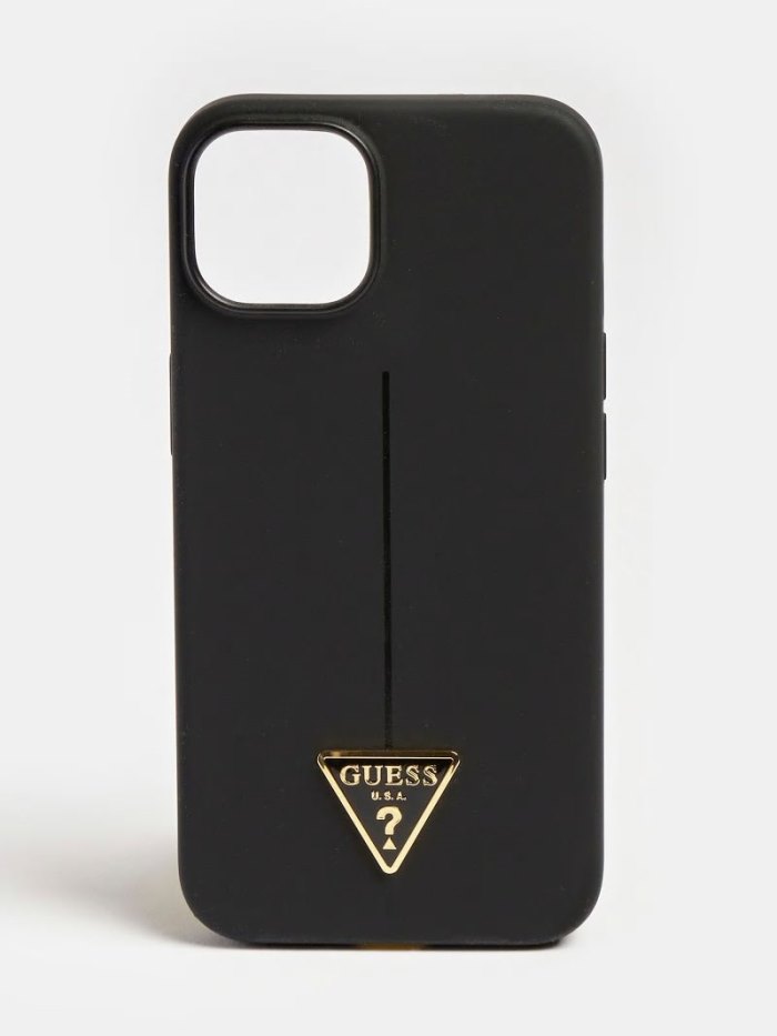 Guess Iphone 14 Silikon Kadın Cover Siyah | TR-277087