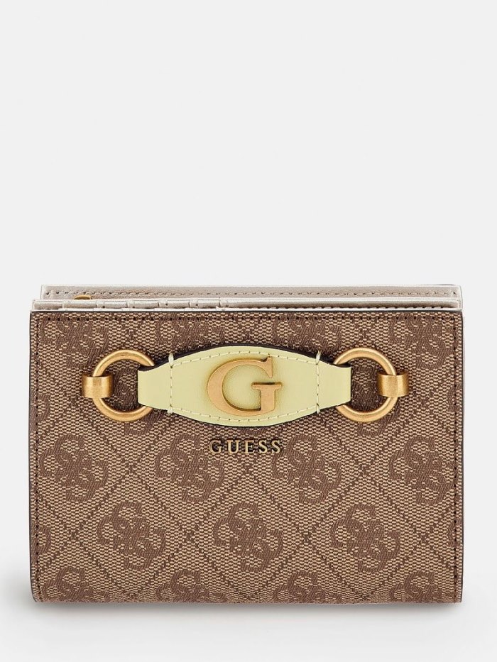 Guess Izzy 4g Logo Kadın Cüzdan Açık Kahverengi | TR-950503