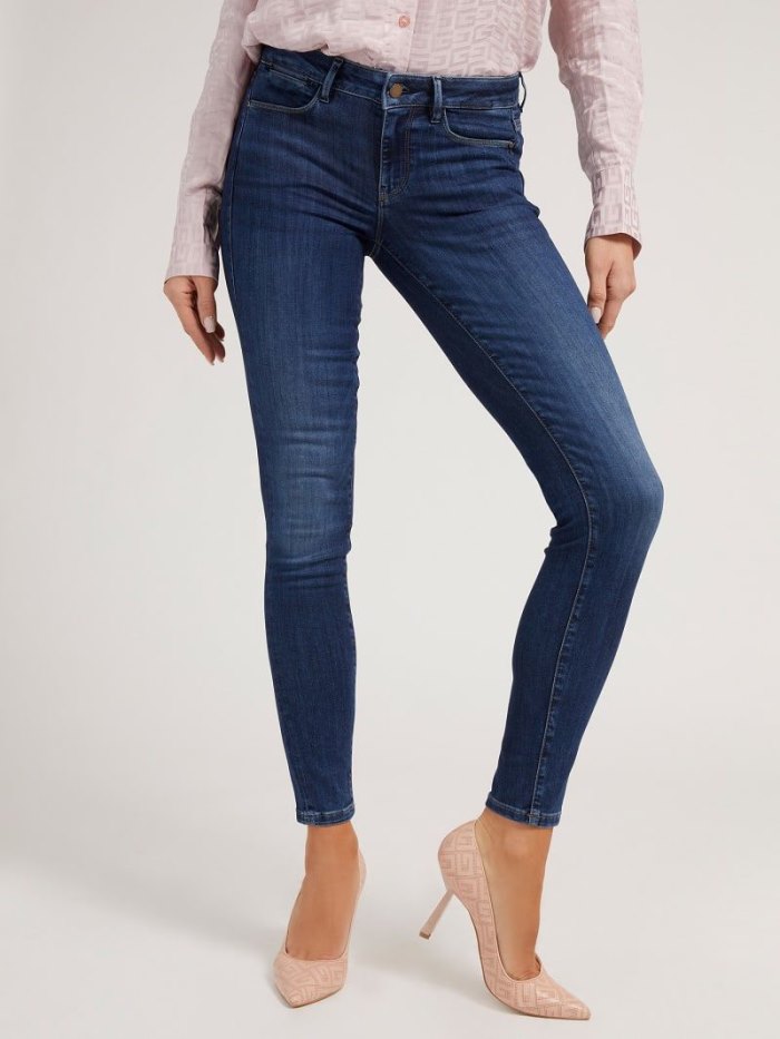 Guess Jegging Fit Kadın Giyim Mavi | TR-604241