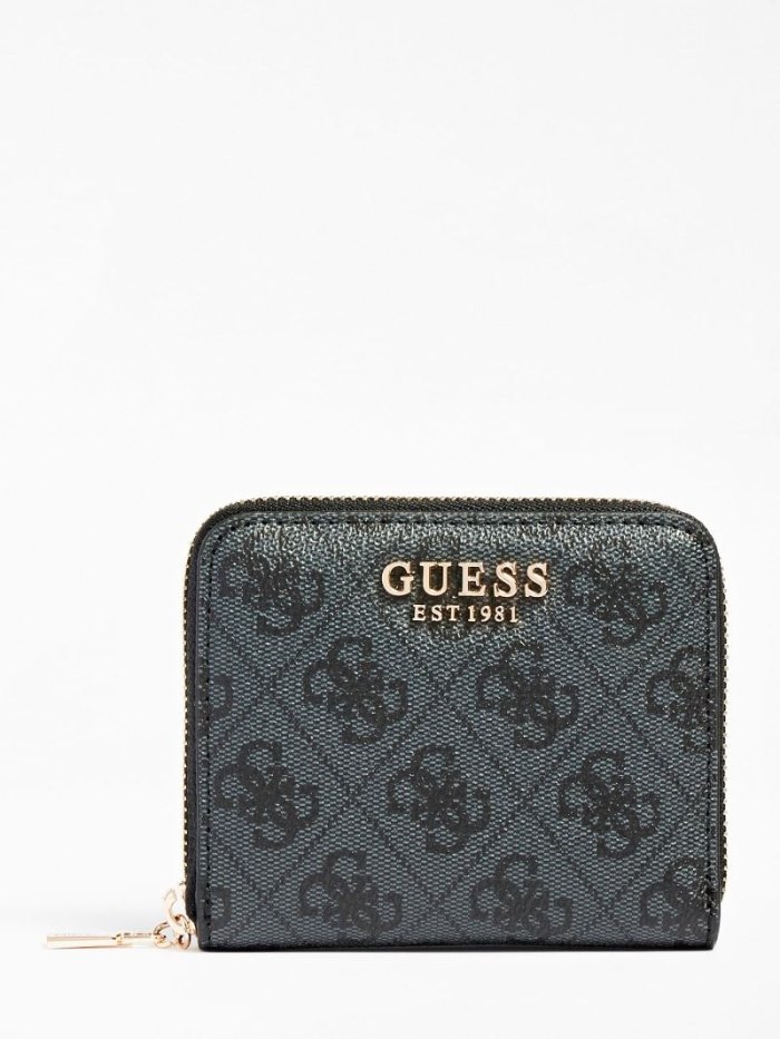 Guess Laurel 4g Logo Mini Kadın Cüzdan Gri | 5KFUEOJC