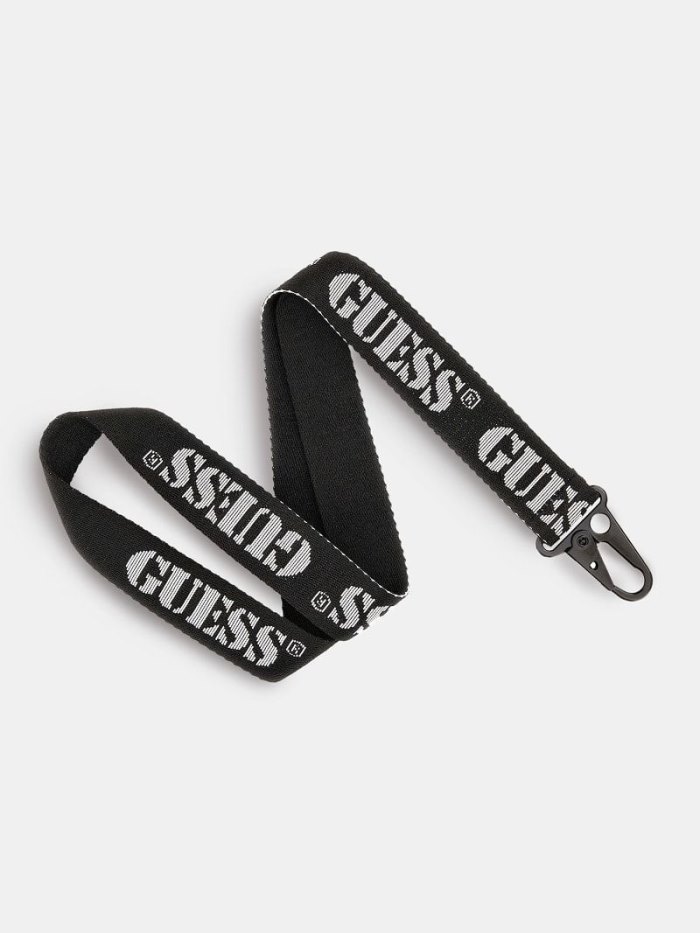 Guess Logo Erkek Keychain Siyah | TR-121229