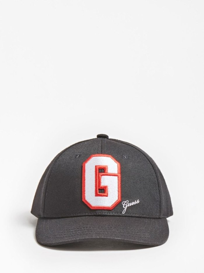 Guess Logo Kadın Baseball Cap Siyah | TR-206053