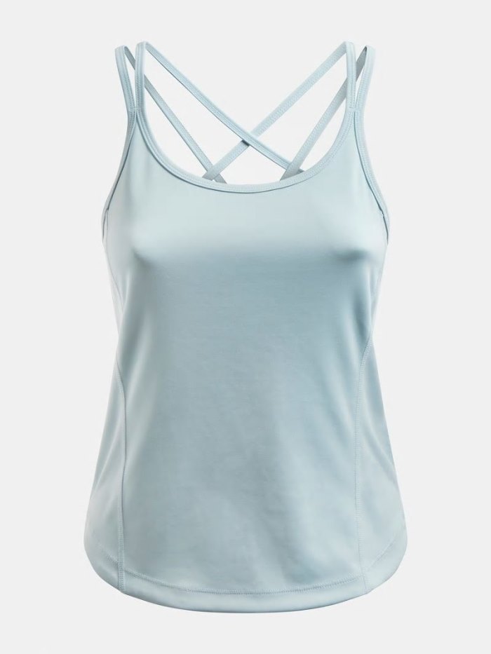 Guess Microfiber Tank Top Kadın Atlet Açık Mavi | TR-390650