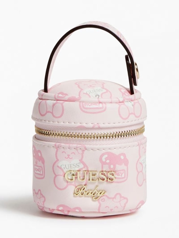 Guess Newborn Pacifier Çocuk Holder Case Pembe | TR-060227