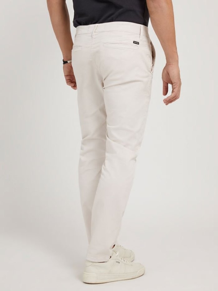 Guess Pantolonlar Slim Fit Erkek Pantolonlar Gri | TR-323798