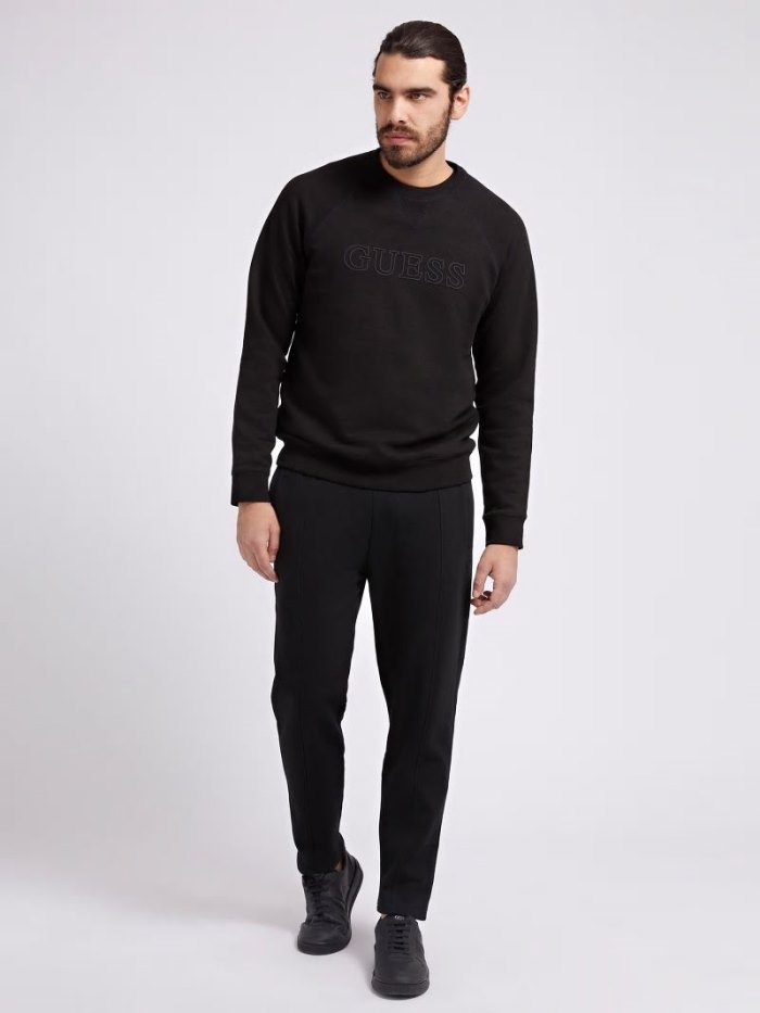 Guess Pantolonlar Sweat Pant Erkek Eşofman Altı Siyah | TR-544474