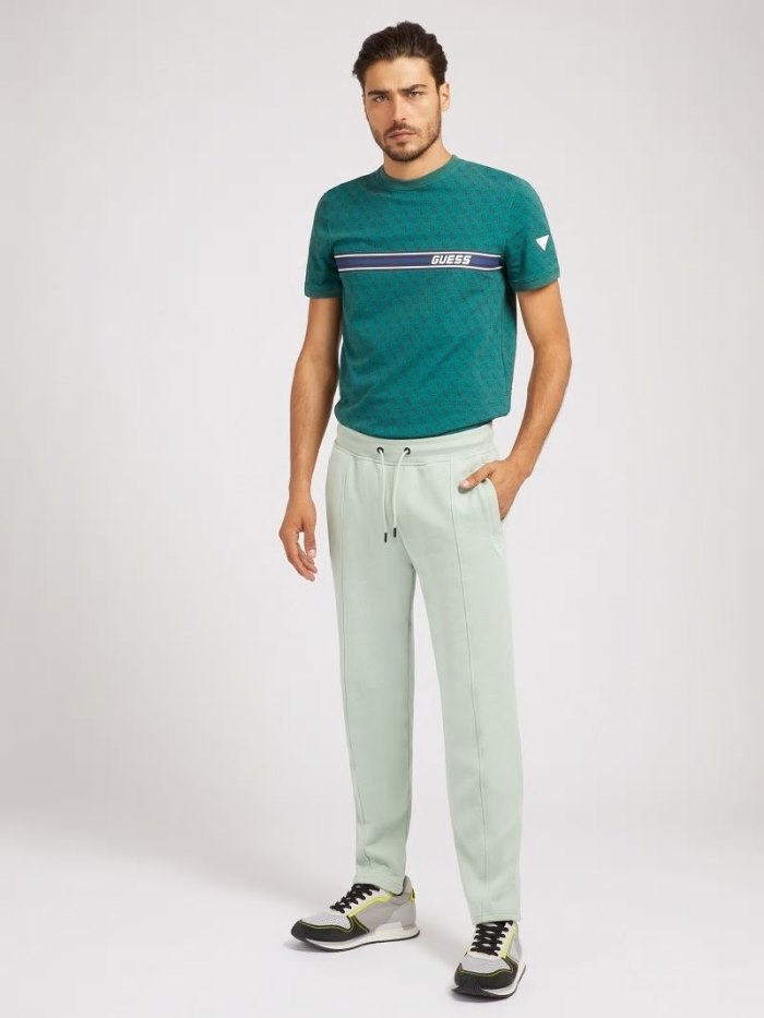 Guess Pantolonlar Sweat Pant Erkek Eşofman Altı Yeşil | TR-781268