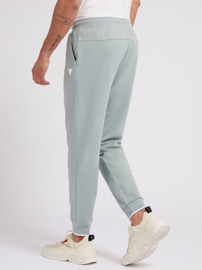 Guess Side Logo Jogger Pant Erkek Jogger Pantolon Açık Mavi | TR-844994