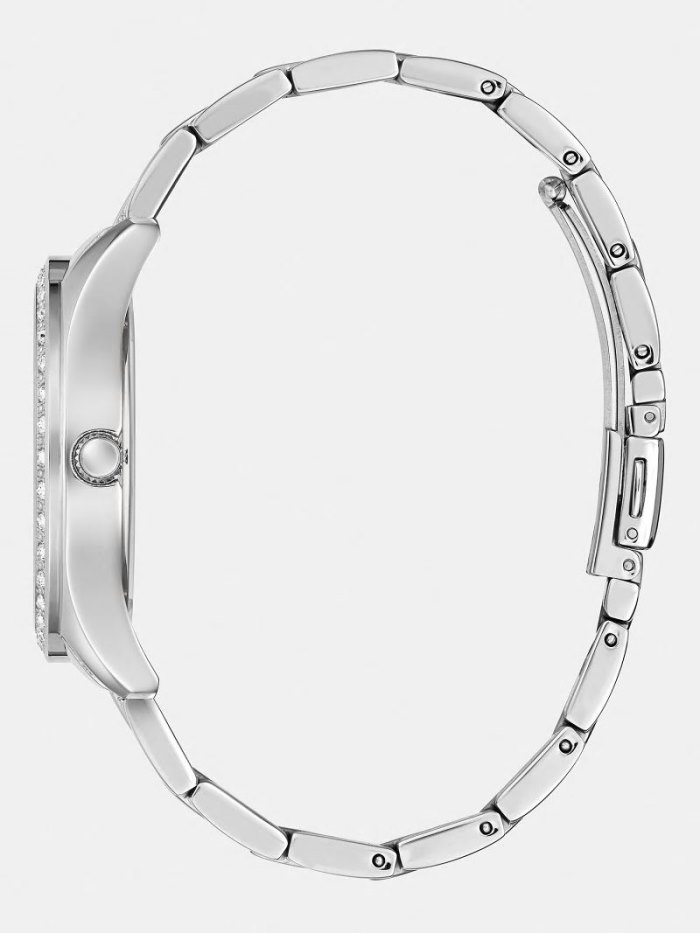 Guess Steel Analogue Kadın Saat Gümüş | TR-226316