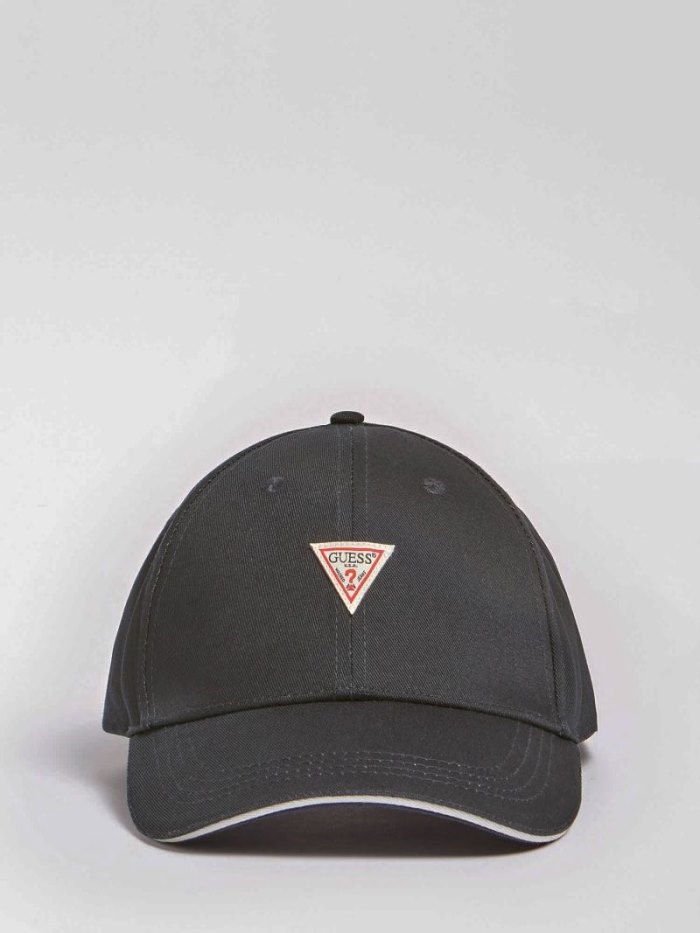 Guess Triangle Logo Erkek Cap Şapka Mavi | TR-159372