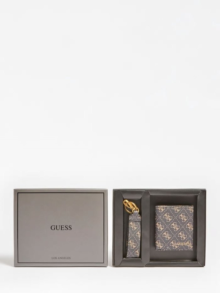 Guess Vezzola 4g Logo Box Erkek Sets Kahverengi | TR-217561