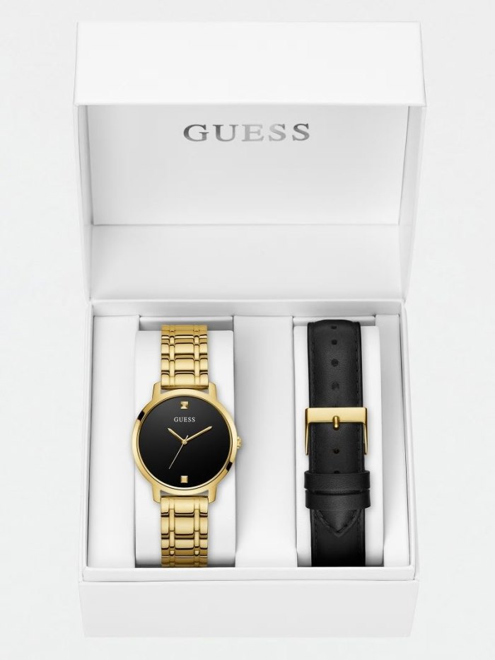 Guess Watch Box Kadın Sets Gümüş | TR-147740